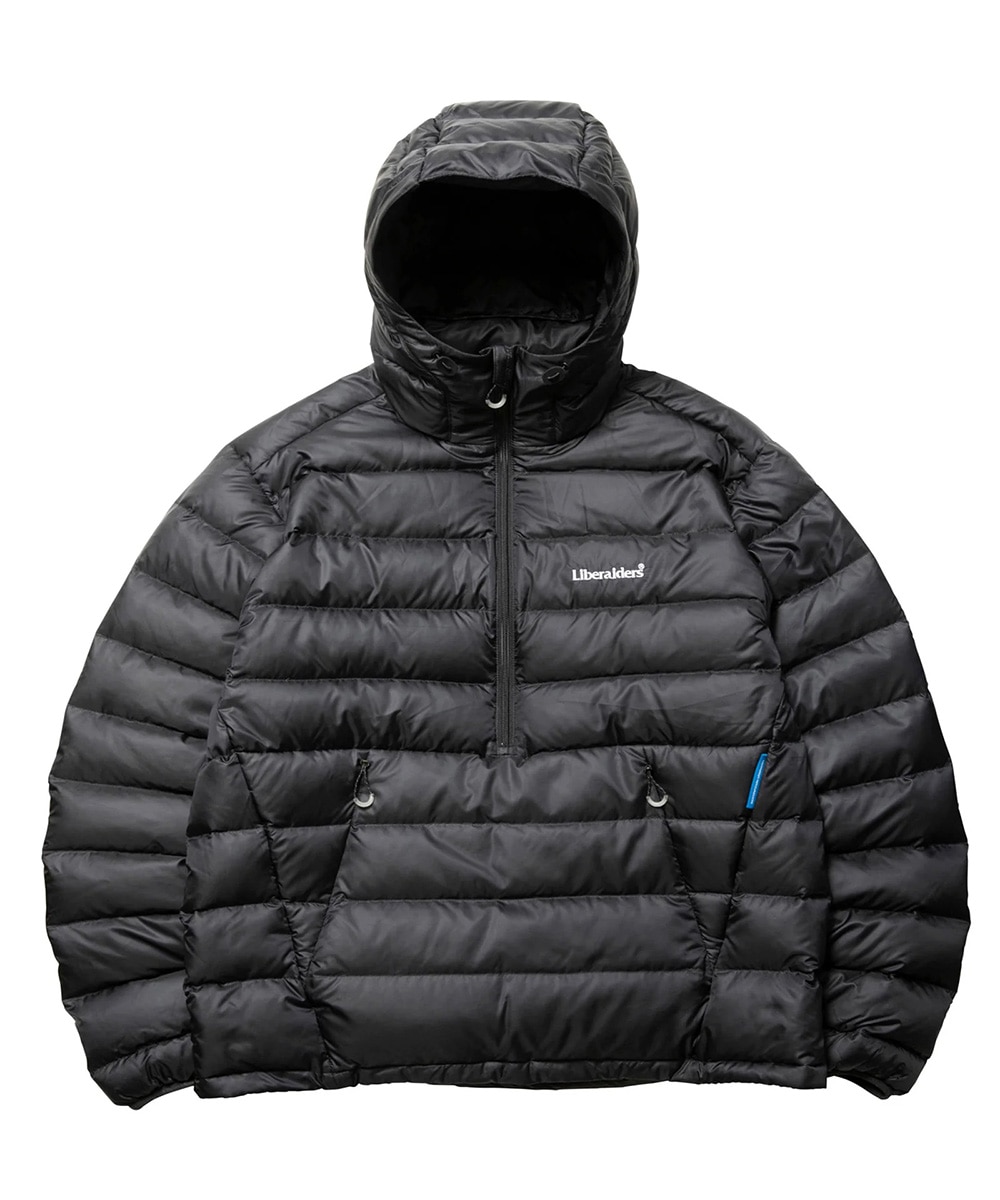 Liberaiders リベレイダーズ DOWN HALF ZIP HOODIE ダウンジャケット