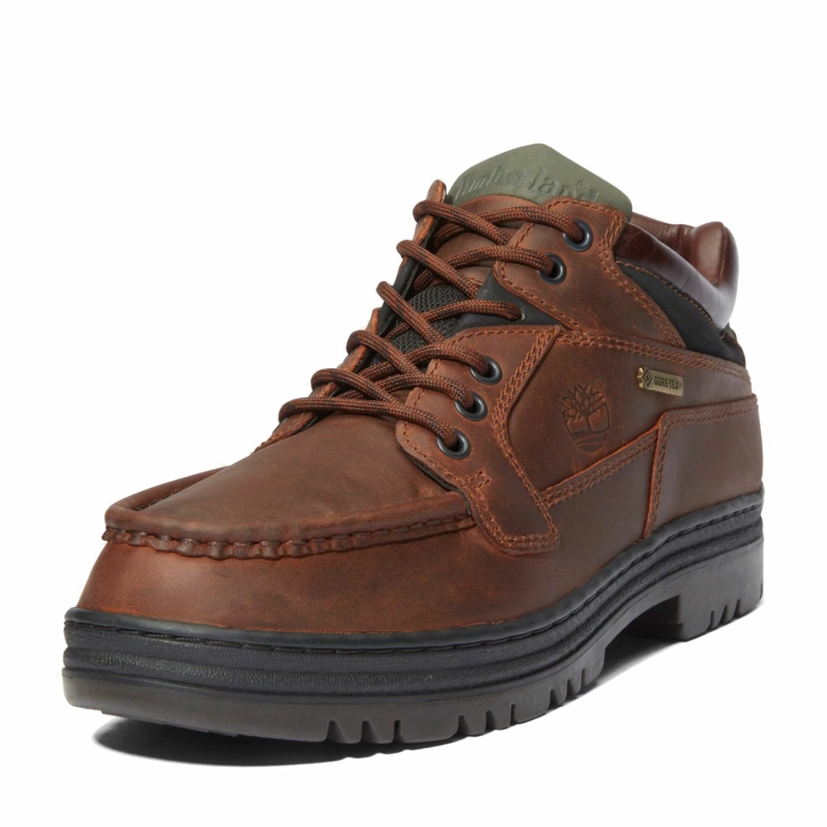 TIMBERLAND ティンバーランド MOC TOE MID GORE-TEX BROWN FULL GRAIN