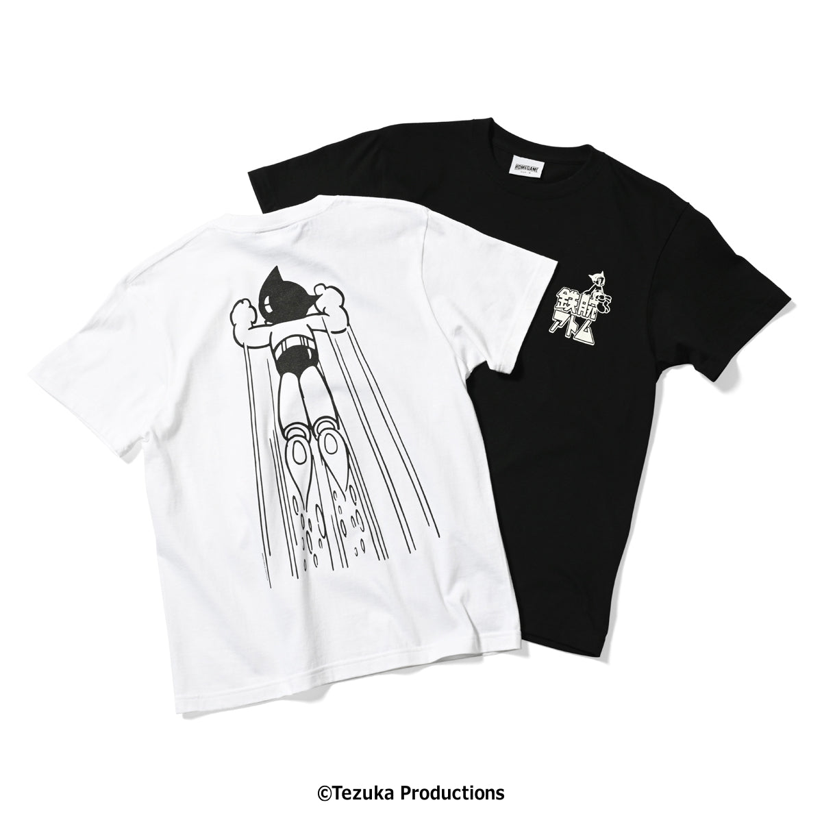 HOMEGAME × 鉄腕アトム ホームゲーム JAPANESE LOGO TEE 半袖Tシャツの