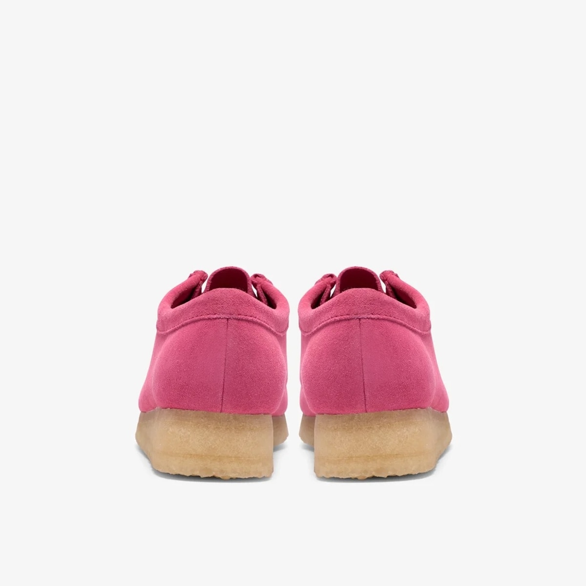 Clarks クラークス Wallabee. Pink Interest スニーカー 26186511の