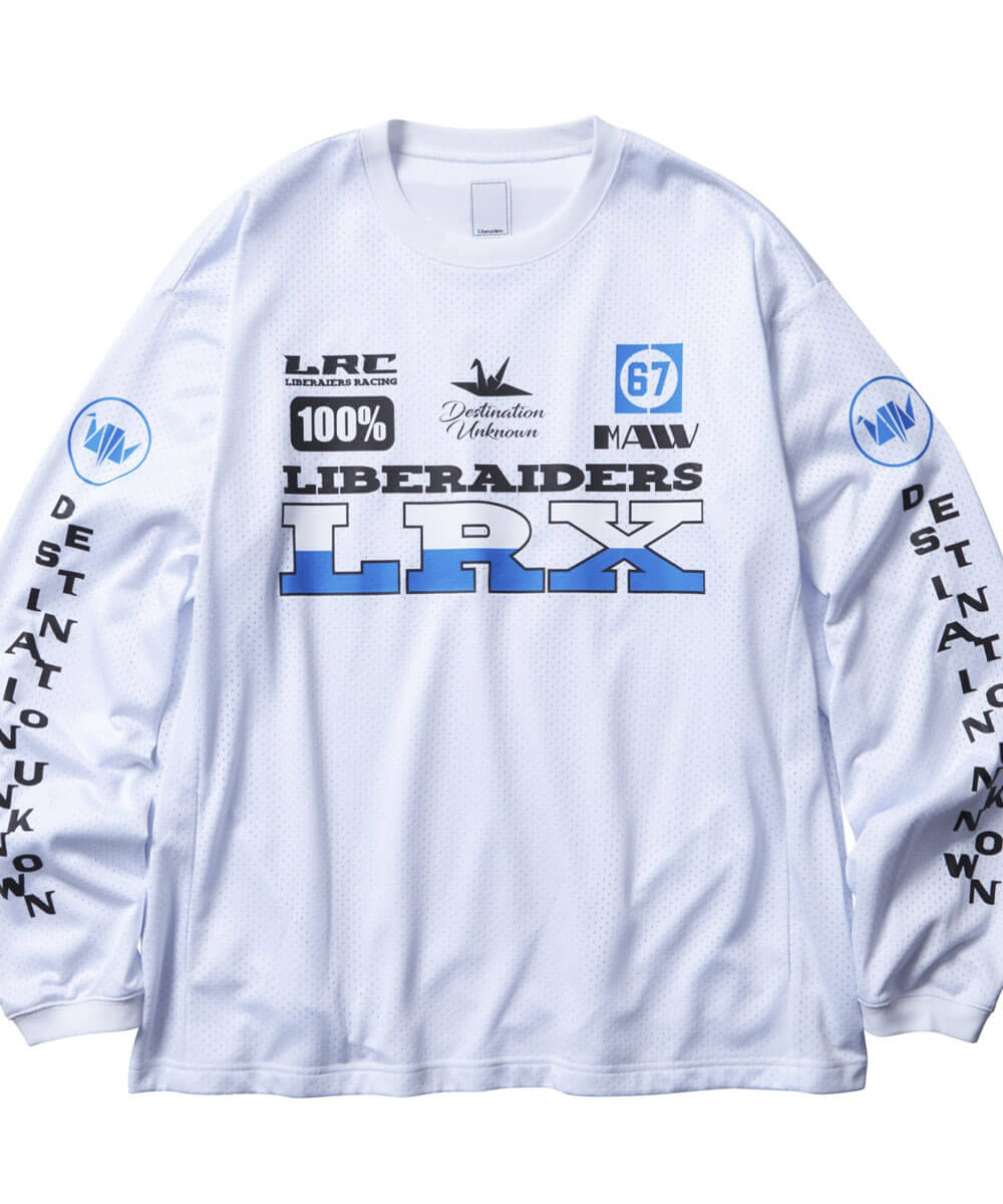 Liberaiders リベレイダース LR RACING L/S TEE 長袖Tシャツ