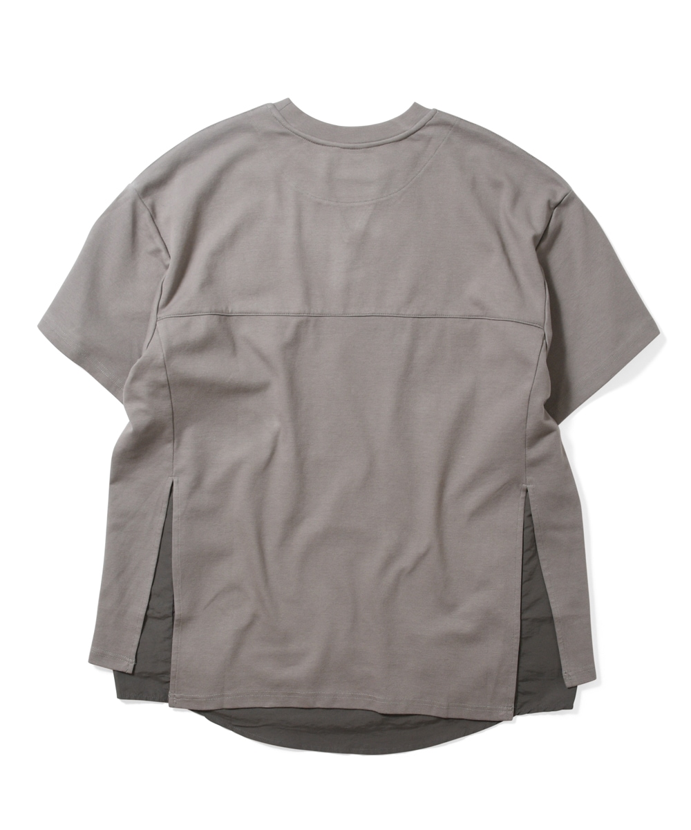 【THISISNEVERTHAT】レイヤード L/S Tシャツ ダークヘザーグレ SS24)T-Logo Tee（Tシャツ/カットソー）｜thisisneverthat