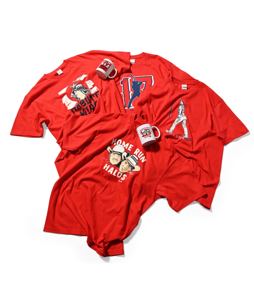 大谷翔平 Los Angeles Angels SHOHEI OHTANI 「KABUTO」 TEE 半袖T