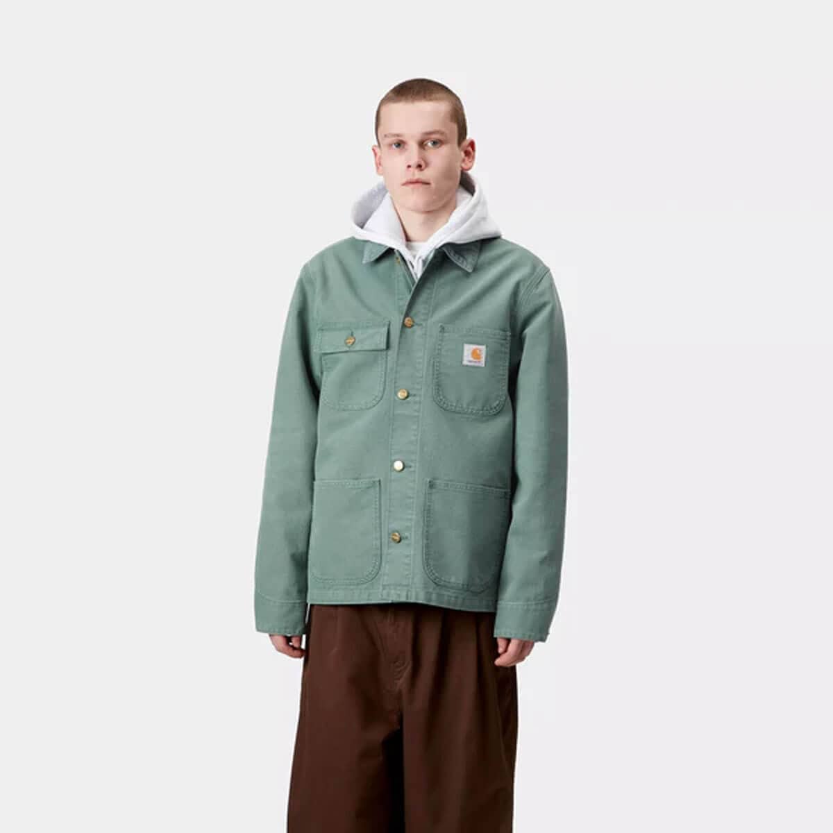 CARHARTT WIP カーハート ワークインプログレス MICHIGAN COAT SILVER