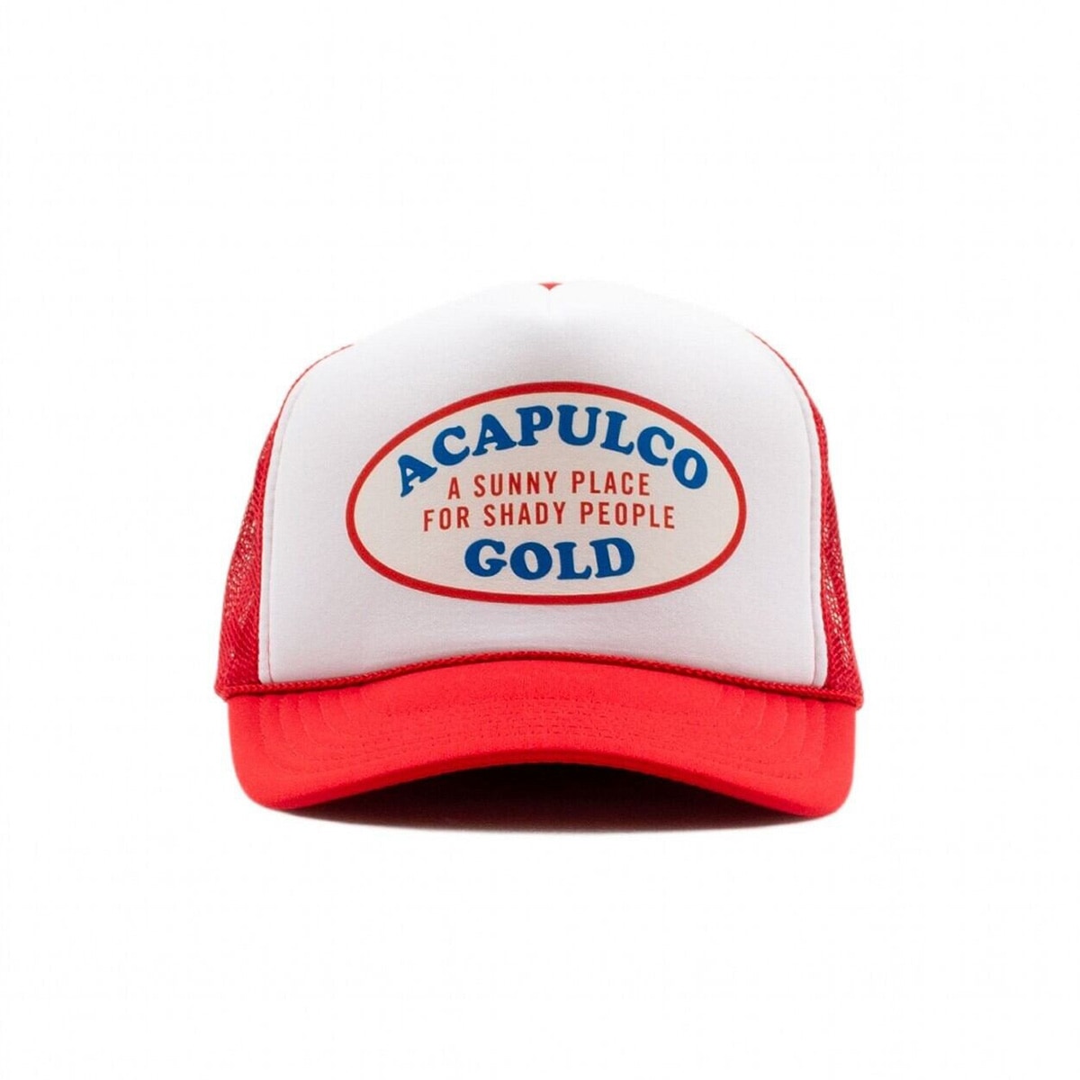 ACAPULCO GOLD ( アカプルコゴールド ) OVAL LOGO TRUCKER CAP