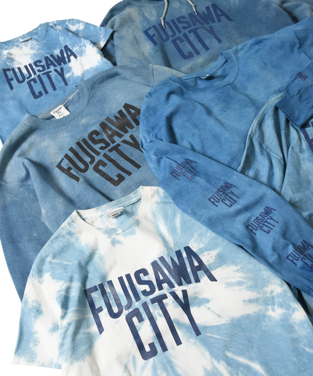 FUJISAWA CITY LOVE フジサワシティラブ BLUEHANDS PROJECT LOGO