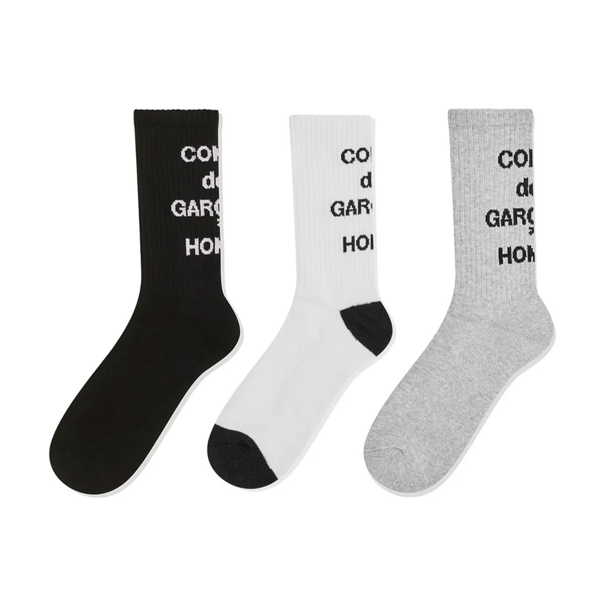 COMME des GARCONS HOMME コムデギャルソンオム ソックス コムデギャルソンオム ロゴ ソックス・靴下| コムデギャルソン