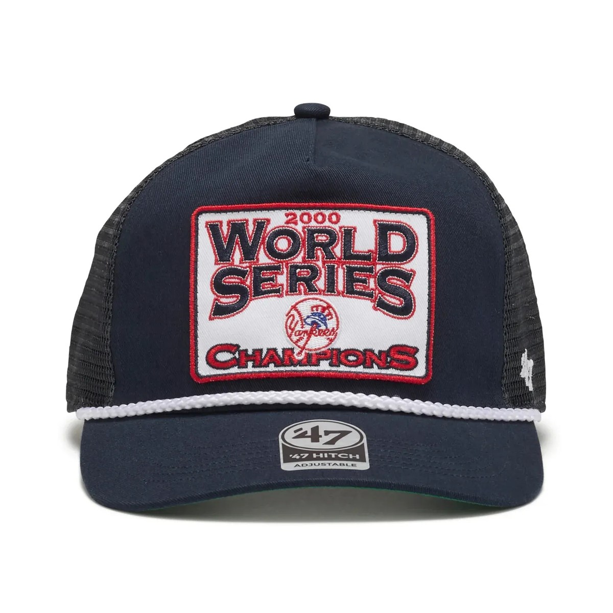 シャポーハウス三矢　ヴィンテージ　アンティーク　レトロ　ポパイ　帽子　キャップ 47 フォーティーセブン New York Yankees HITCH COOPERSTOWN MESH NAVY