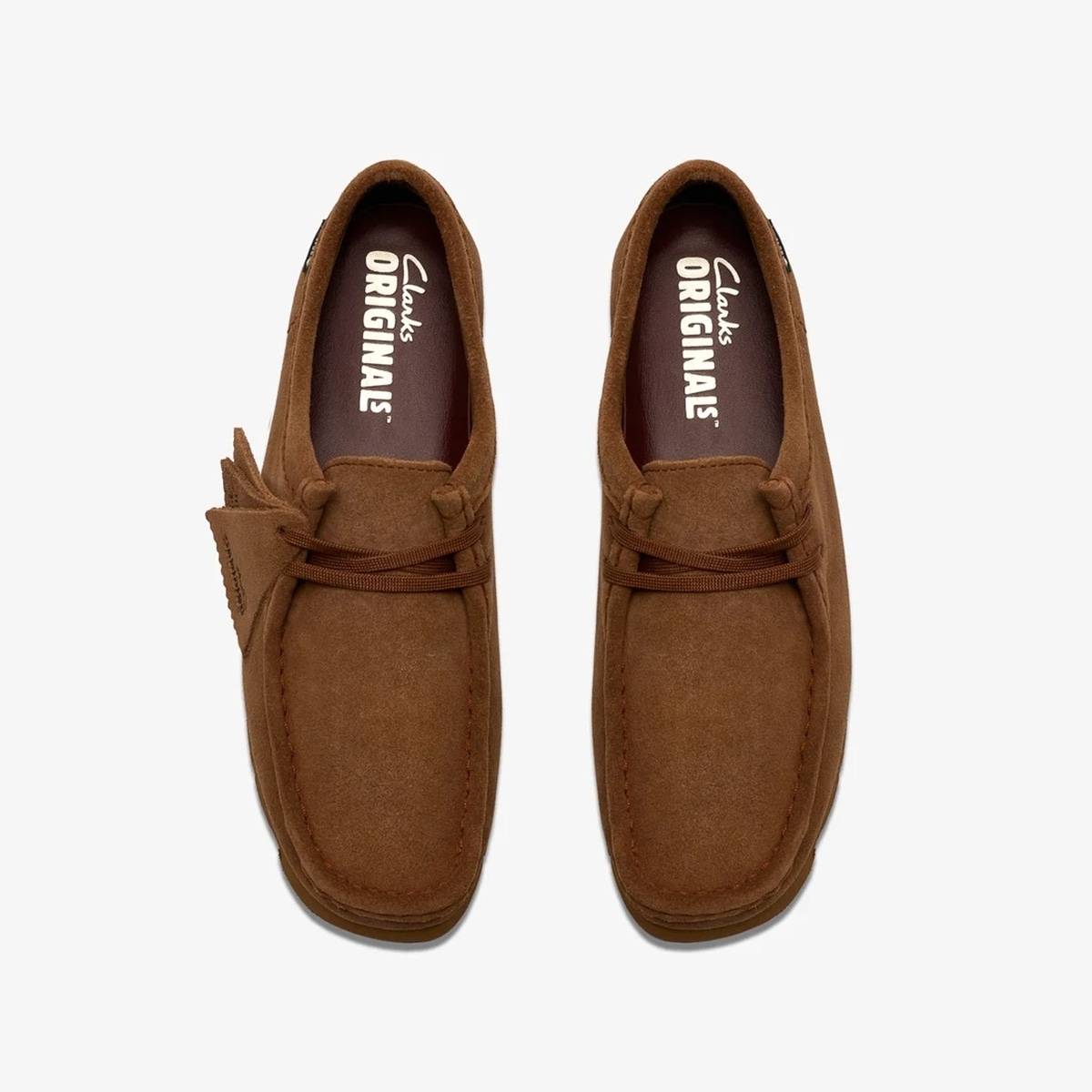 Clarks クラークス Wallabee.GTX Cola Suede スニーカー 26186544の