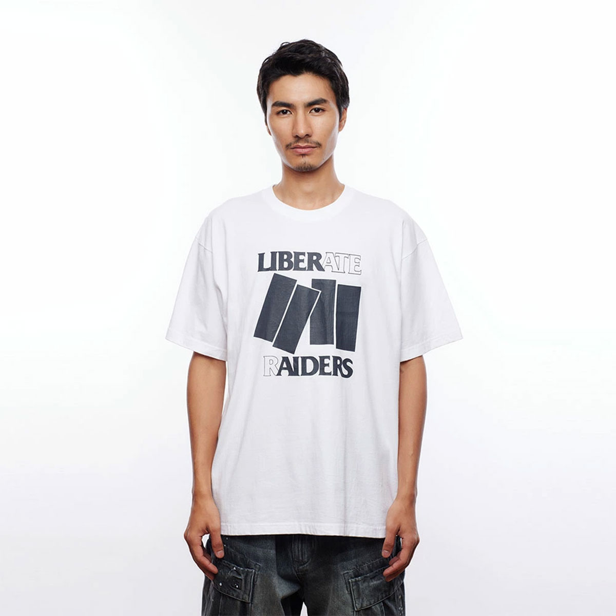 Liberaiders リベレイダース COMPOSITION TEE 半袖Tシャツ 716082501の