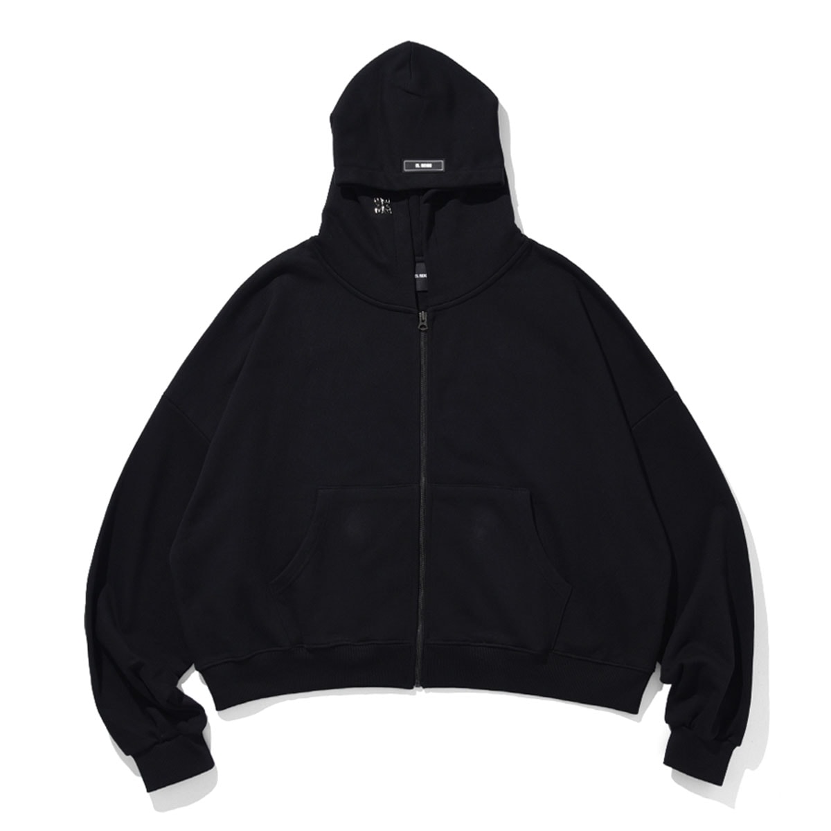 EL REIGN エルレイン ATTACHMENT ZIP SHORT HOODIE フルジップパーカー