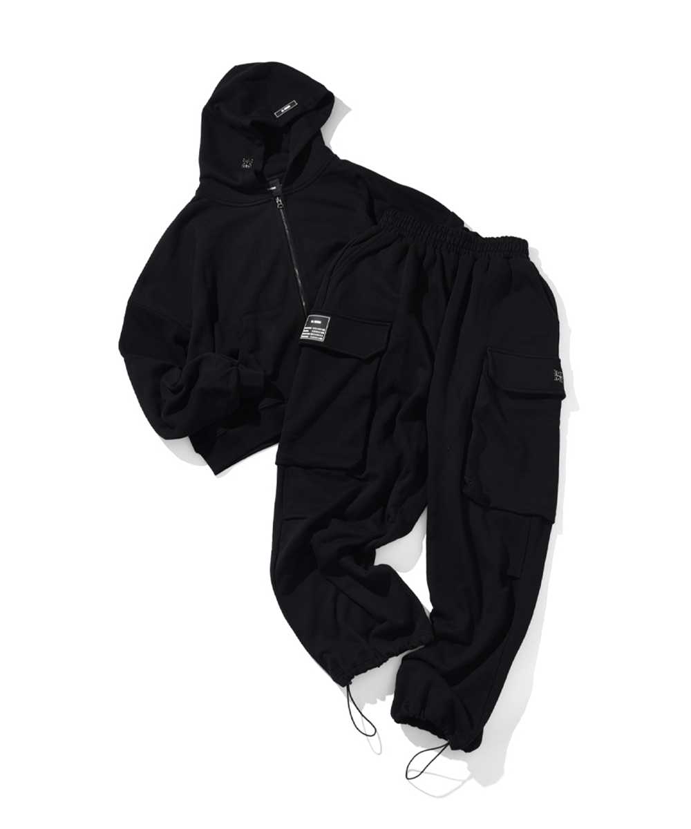 EL REIGN エルレイン ATTACHMENT ZIP SHORT HOODIE フルジップパーカー