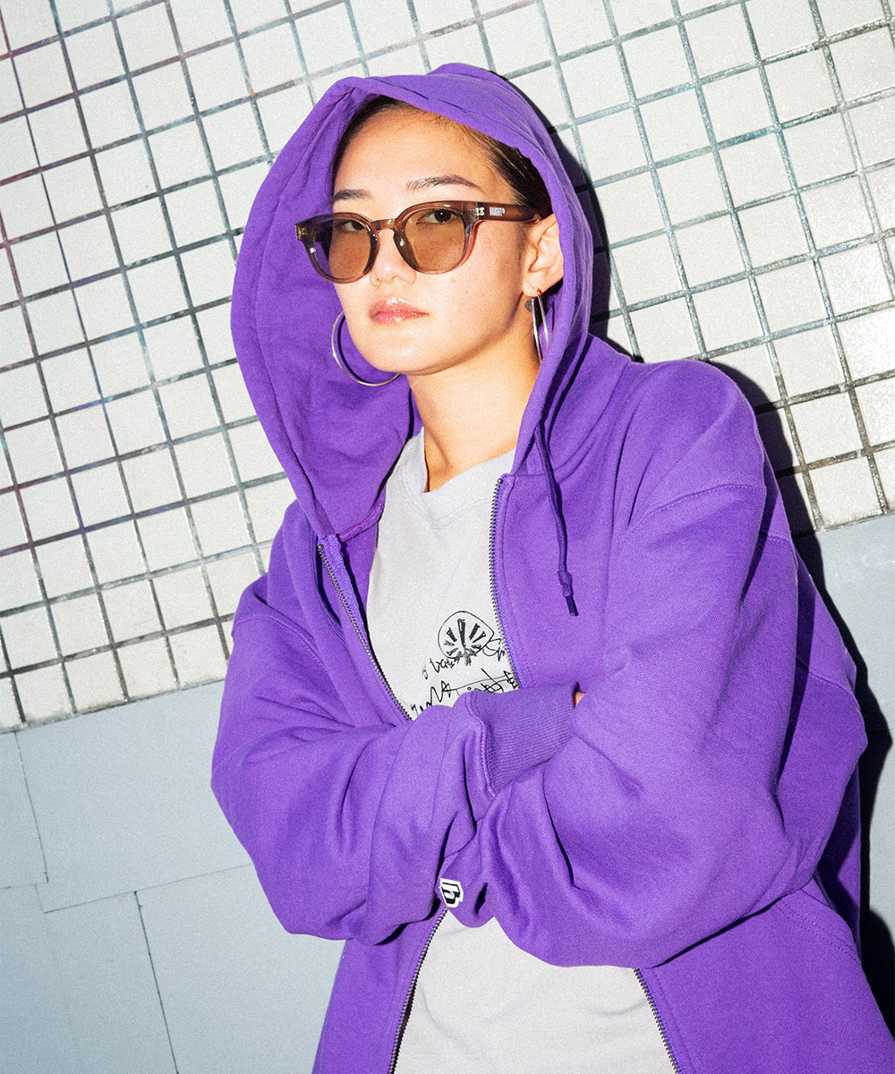 HAIGHT ヘイト PLAIN ZIP HOODIE ジップアップパーカー HTSS-253001の