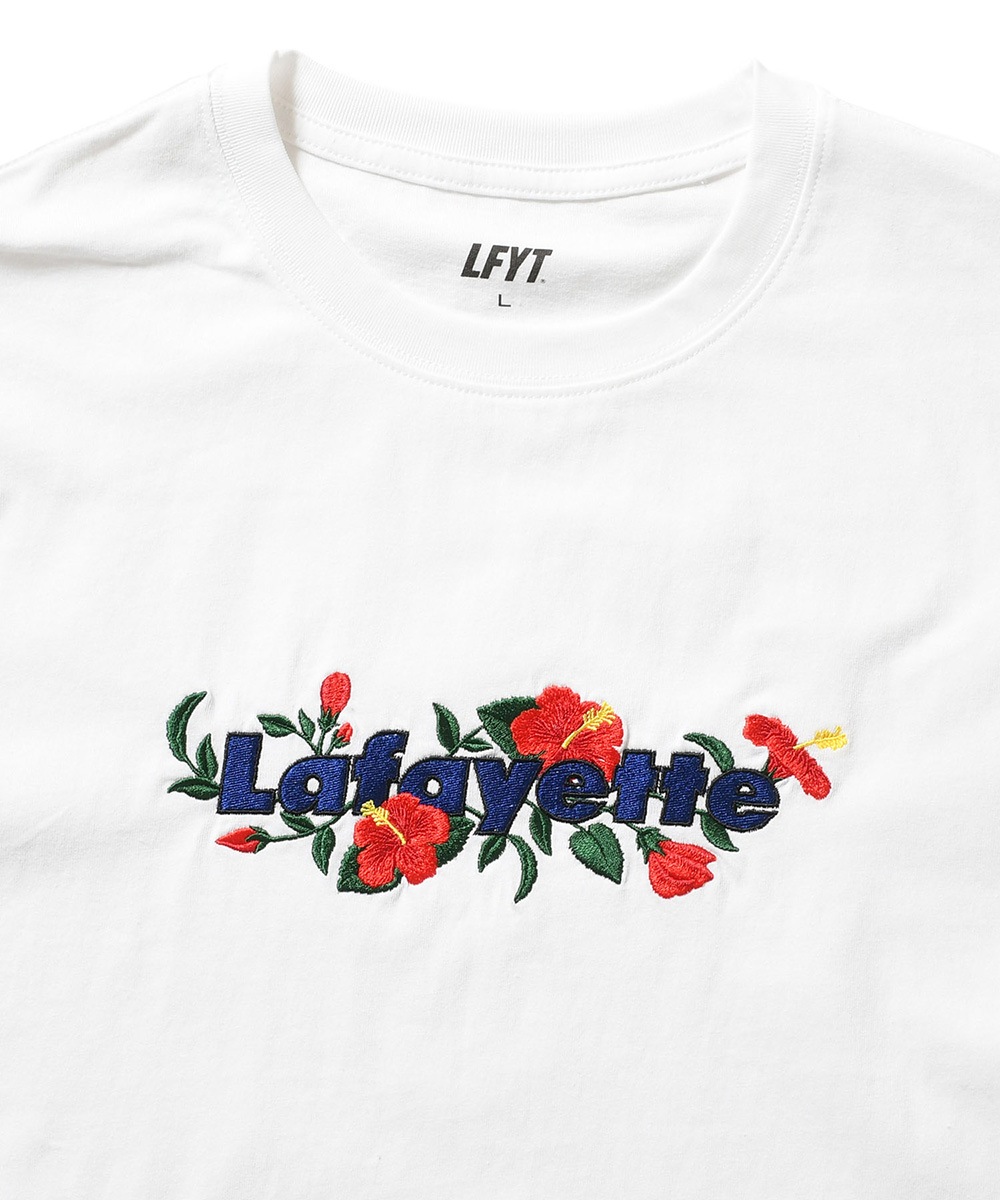 LFYT x Shelter エルエフワイティー x シェルター Hibiscus Logo TEE