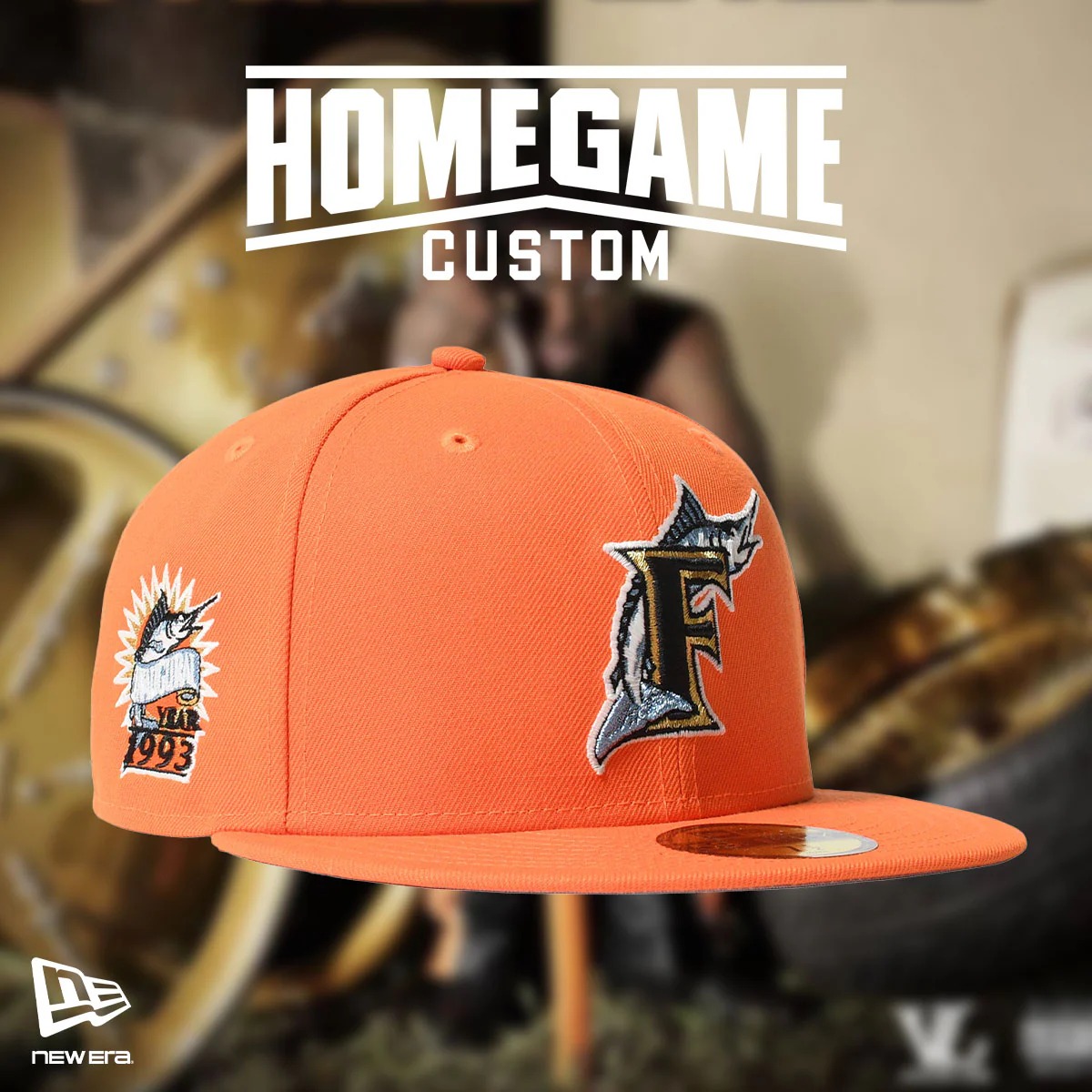 NEW ERA ニューエラ FLORIDA MARLINS CO INAUGURAL 1993 59FIFTY RUSH