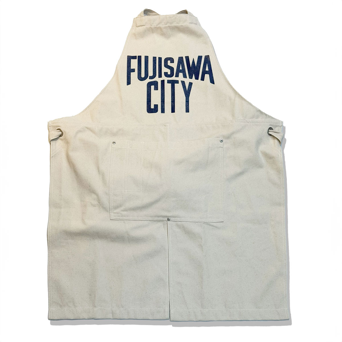 NEIGHBORHOOD エプロン ホワイト FUJISAWA CITY フジサワシティ LOGO APRON エプロン NATURALの