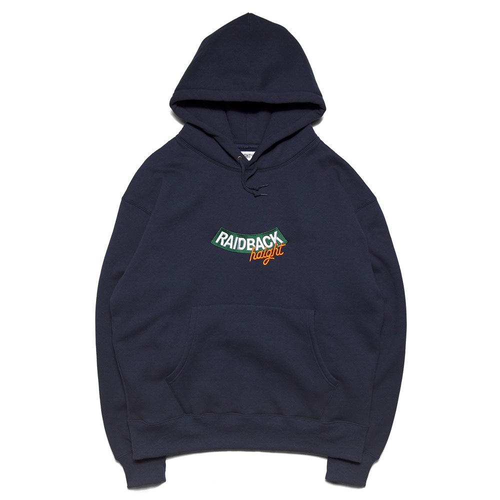 HAIGHT RAIDBACK 完売品 HAIGHT ヘイト RAIDBACK ARCH LOGO HOODIE プルオーバーフーディ HTRB