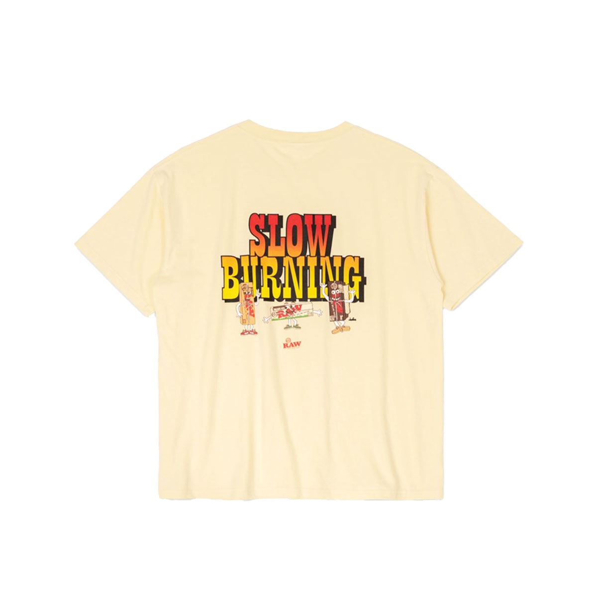 【特別送料無料！】 XL SQUAD SLOW Tシャツ TEE） CREW FITTED 炎デザイン（EMPRESA ミュージシャン