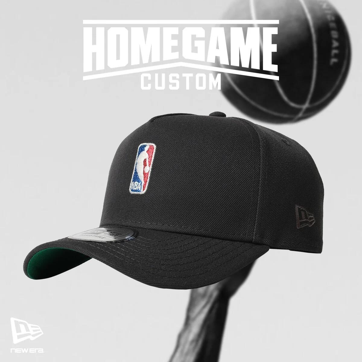NEW ERA ニューエラ NBA MAN LOGO CO 9FORTY AF CHARCOAL キャップ