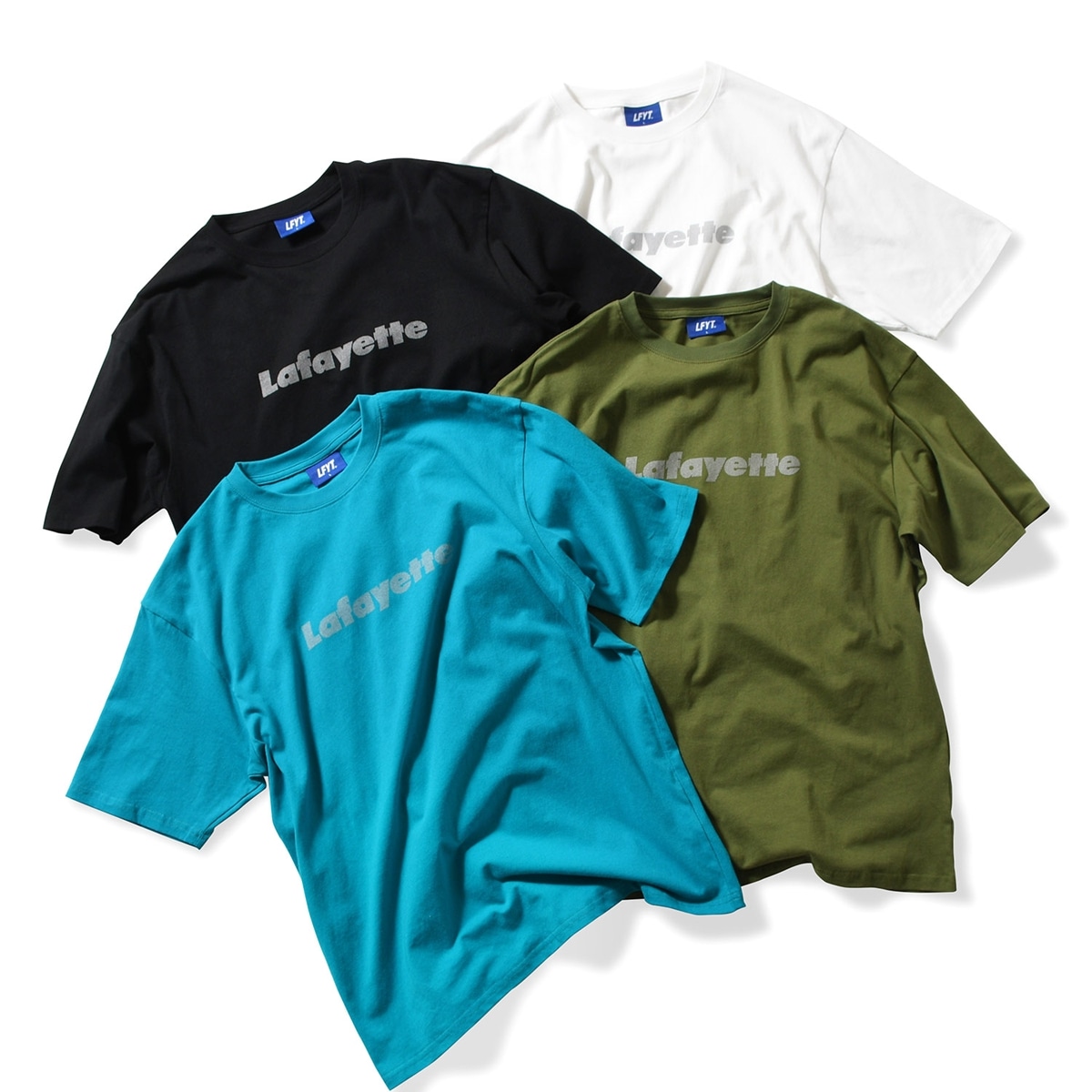 LFYT エルエフワイティー DOT REFLECTOR CORE LOGO TEE 半袖Tシャツ