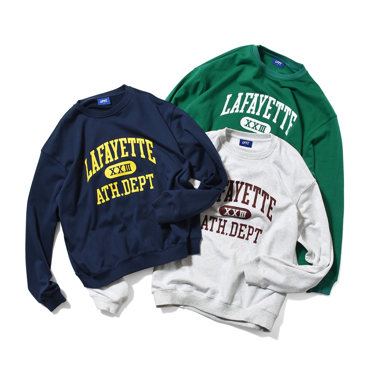 LFYT エルエフワイティー ATHLETICS CREW SWEAT クルーネック