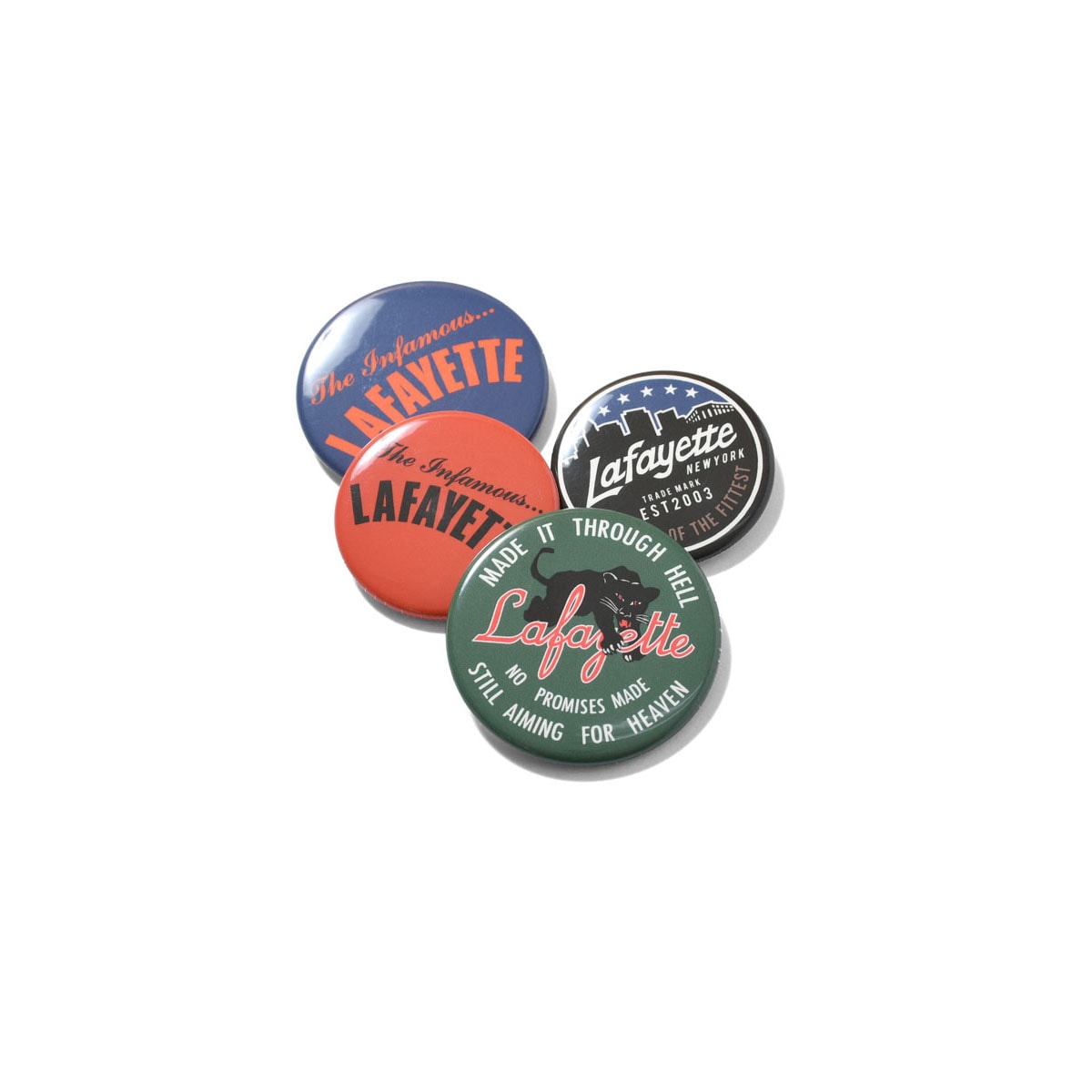 LFYT エルエフワイティー BUTTON BADGE SET 缶バッジ LA261701の通販