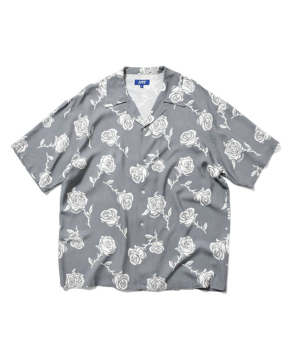 LFYT エルエフワイティー ROSE OPEN COLLAR SHIRT 半袖シャツ LS260207