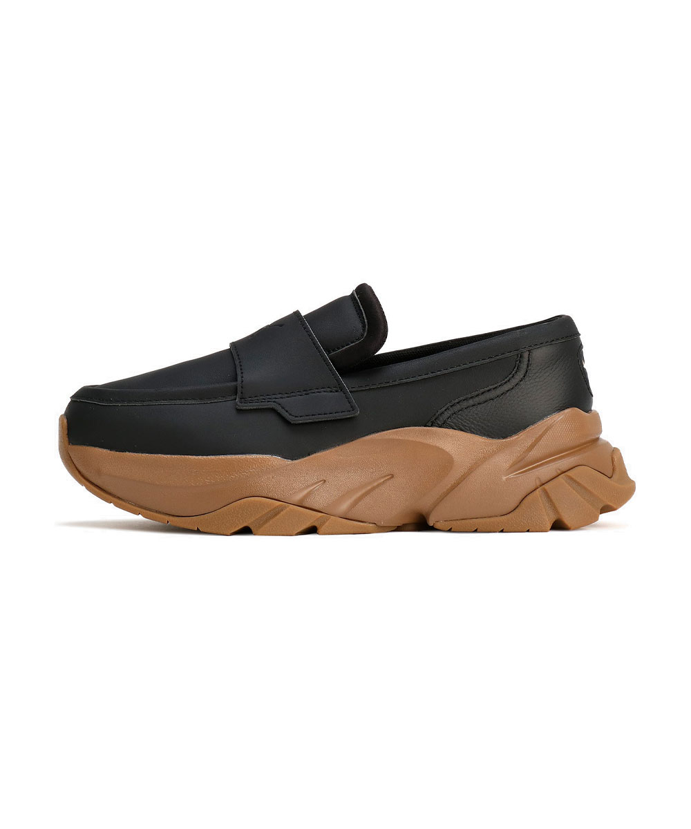 【きらり】PUMA ブラック ローファー（23cm） きらり】PUMA ブラック ローファー（23cm） きらり】PUMA