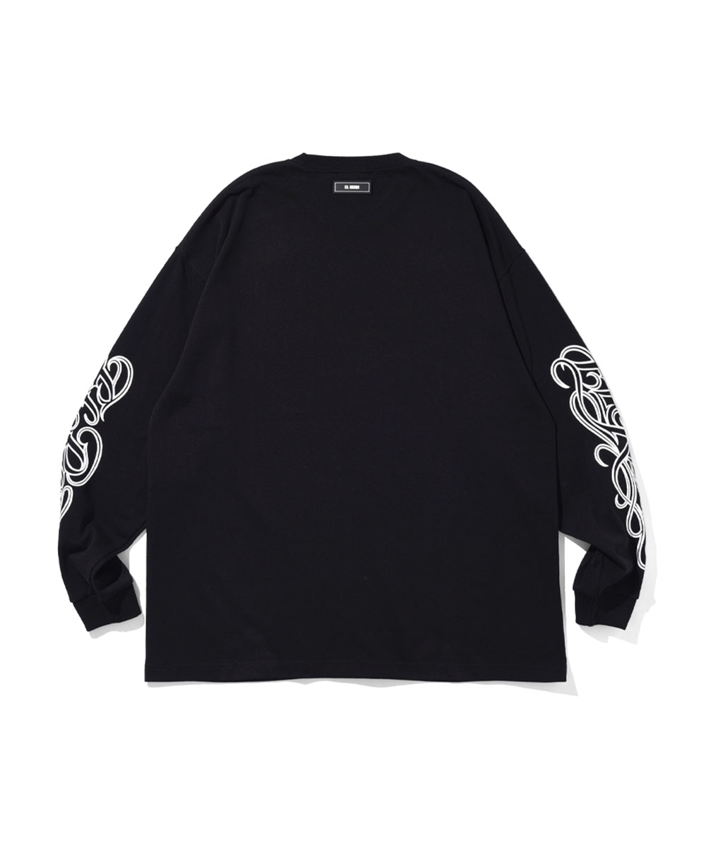 EL REIGN エルレイン SCRIPT LONG SLEEVE 長袖Tシャツ EL26AW-010の
