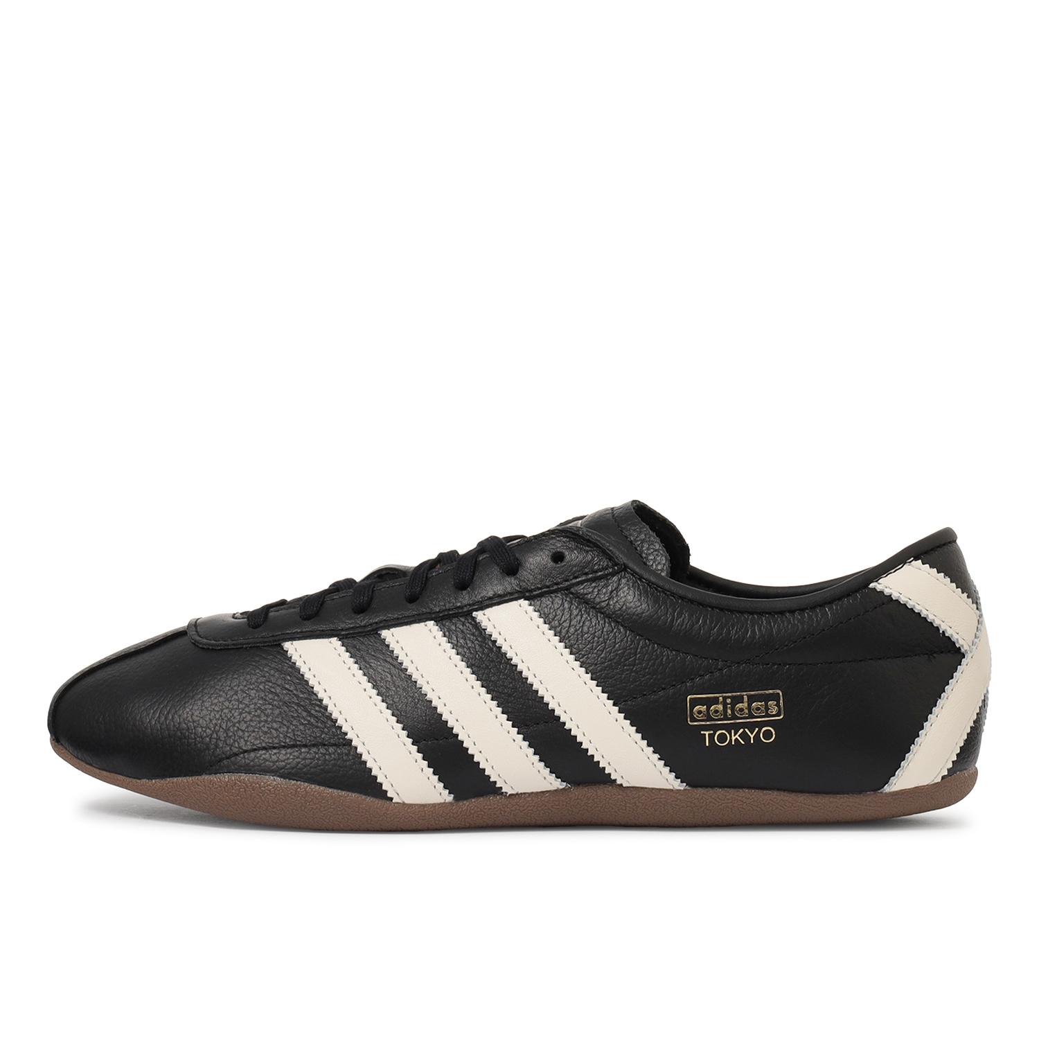 adidas アディダス TOKYO W ｺｱﾌﾞﾗｯｸ/ｵﾌﾎﾜｲﾄ/ｺﾞｰﾙﾄ スニーカー JQ0598