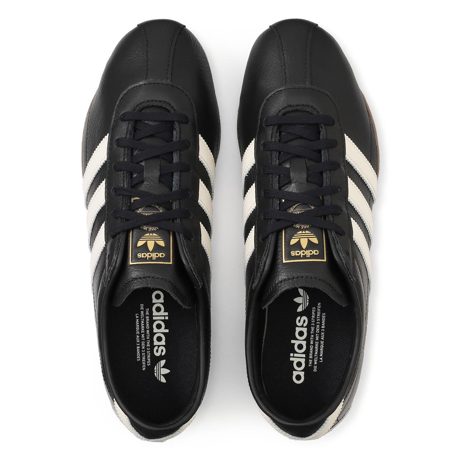 adidas アディダス TOKYO W ｺｱﾌﾞﾗｯｸ/ｵﾌﾎﾜｲﾄ/ｺﾞｰﾙﾄ スニーカー JQ0598