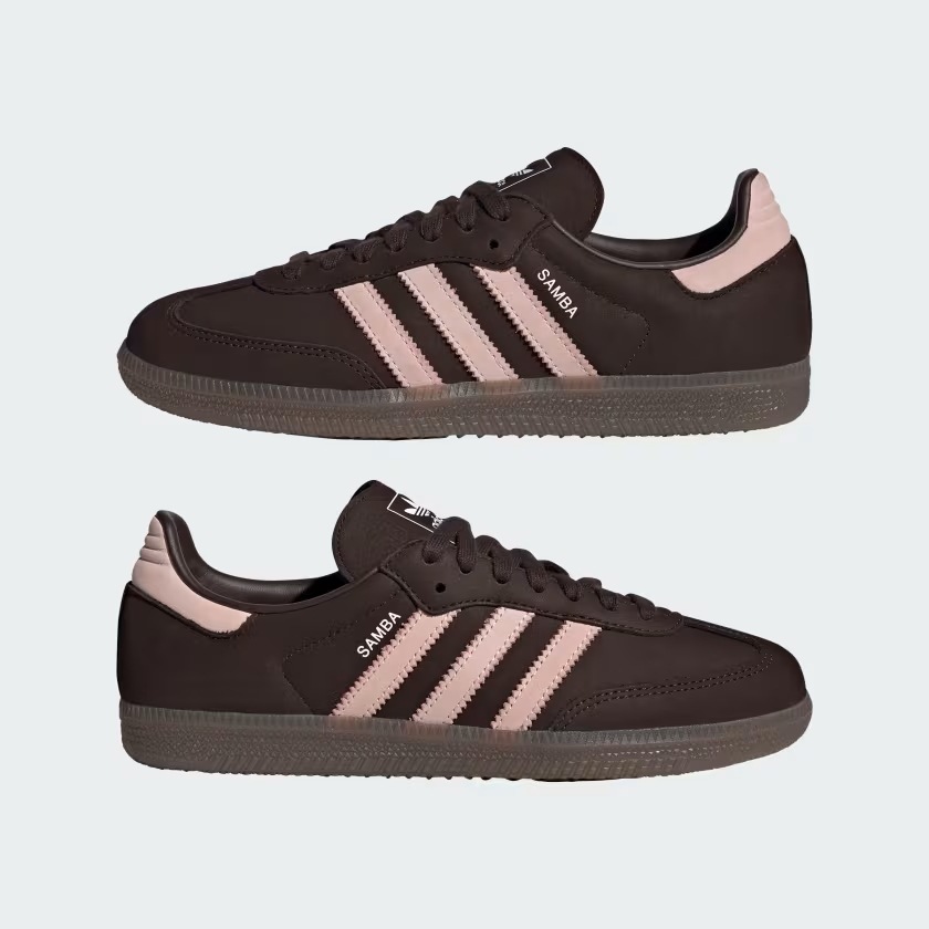 adidas アディダス SAMBA OG W ｵｰﾛﾗｺｰﾋｰ/ｻﾝﾃﾞｨｰﾋﾟﾝｸ スニーカー IH9166