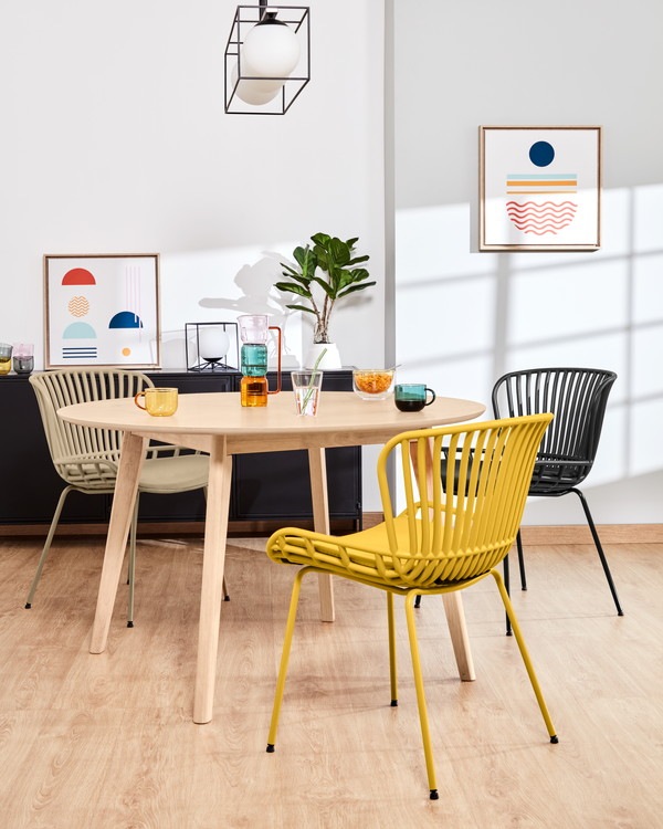 La Foma　ラフォーマ　サダインチェア　ベルベット　ファブリック　ブルー La Foma ラフォーマ サダインチェア ベルベット ファブリック