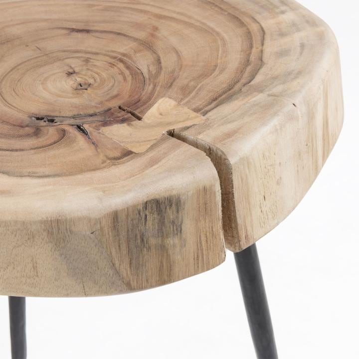 LA FORMA LOUSY SIDE TABLE】丸型テーブル2点セット