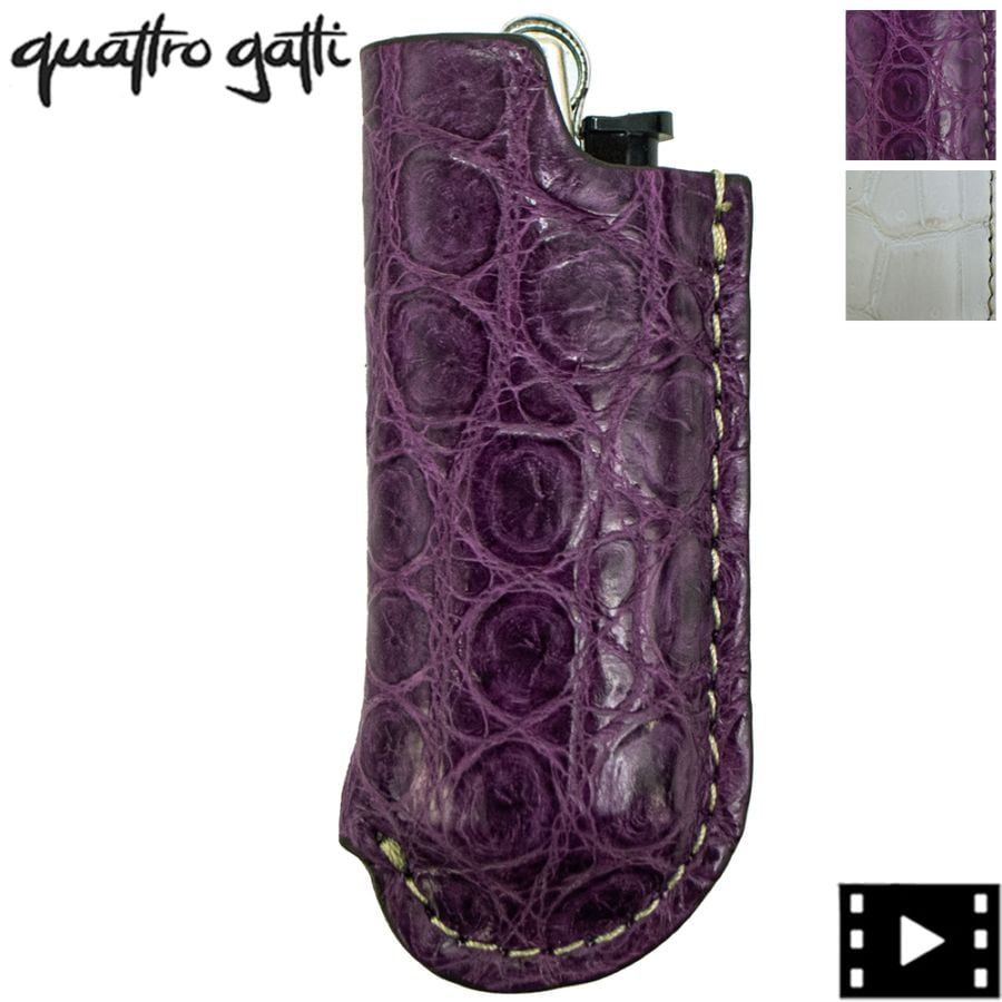 【1点限り 極美品】quattro gatti クロコダイルレザー 長財布 メンズブランド,Q,QUATTRO GATTI（クアトロガッティ） | ファッション