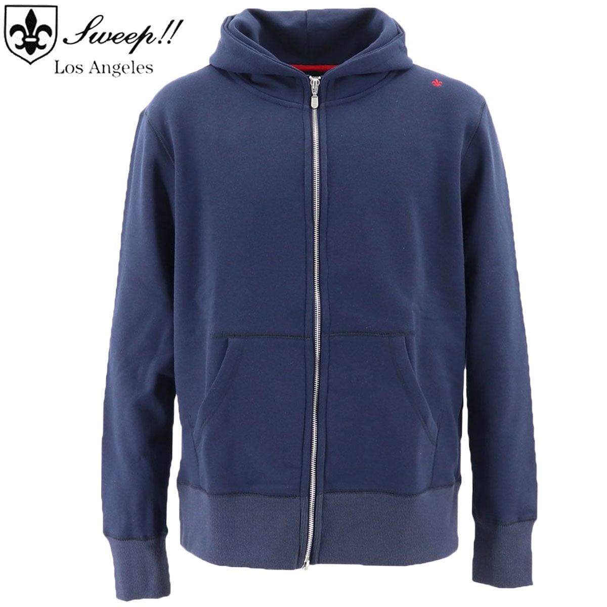 【セール 半額以下】スウィープ ロサンゼルス パーカー メンズ ジップアップ パーカー Sweep!! LosAngeles NAVY ZIP UP PARKER / SL180001 SWP （ネイビー）【返品交換不可】