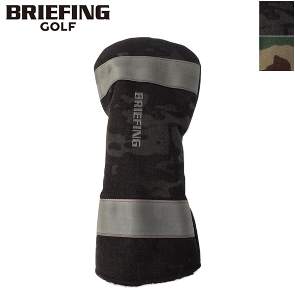 ブリーフィング ゴルフ ヘッドカバー ドライバーカバー ミルコレクション ウルフグレーシリーズ BRIEFING GOLF MIL COLLECTION WOLF GRAY SERIES DRIVER COVER WOLF GRAY BRG223G17 BRG 