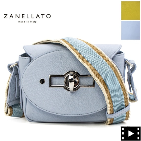 【セール 半額以下】ザネラート バッグ レディース 2WAYショルダー バッグ カーフレザー モレッタ ZANELLATO MORETTA DAILY GIORNO 3197-TINAS005 ZNL 【返品交換不可】