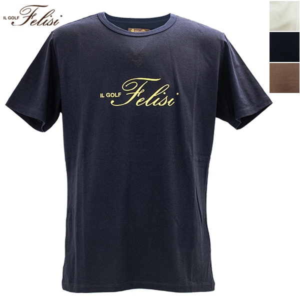 【セール 半額以下】フェリージゴルフ ウェア メンズ ロゴTシャツ Felisi GOLF MS LOGO T SHIRTS FLG631M39 FLG 【返品交換不可】