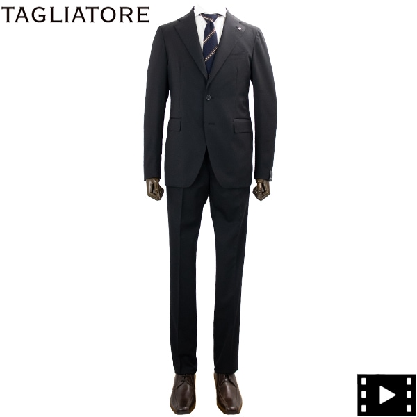 【セール】タリアトーレ スーツ メンズ モンテカルロ ストレッチ ヴァージンウール 2B シングルスーツ ヴェスビオ TAGLIATORE VESVIO 2SVF22B11 TLT 150111 N3456 【返品交換不可】