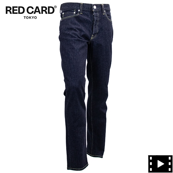 レッドカード トーキョー デニム メンズ ストレッチ スリムテーパード リズム RED CARD TOKYO Rhythm RED Ball Rinse