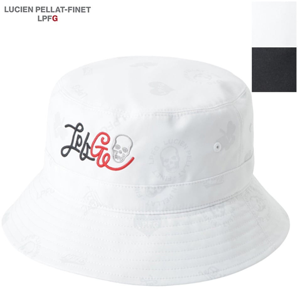 【セール】ルシアンぺラフィネ エルピーエフジー ゴルフ オールオーバー ロゴ ハット LUCIEN PELLAT-FINET LPFG 209-99913 LPG 【返品交換不可】