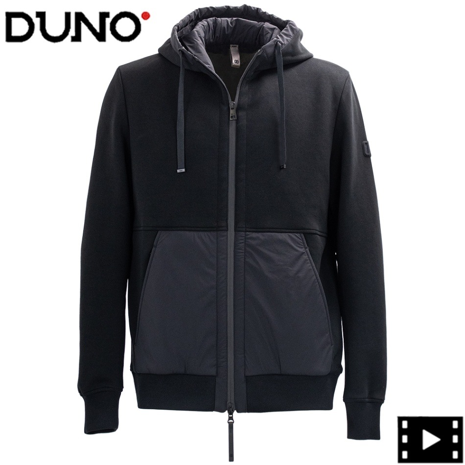 DUNO ブラック ダウンジャケット DUNO デュノ ダウンジャケット/JUMP LICOSA メンズ | メンズ