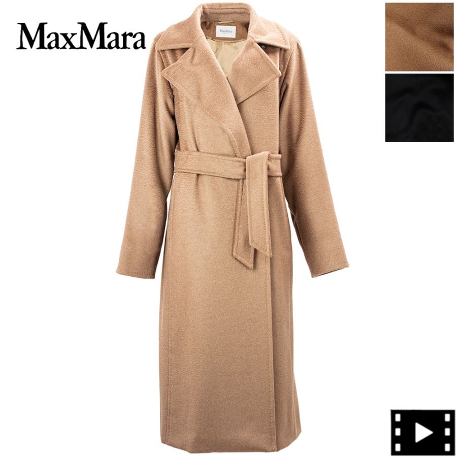 マックスマーラ コート レディース ピュア キャメル アイコンコート マニュエラ MaxMara MANUELA MAX 001 秋冬新作