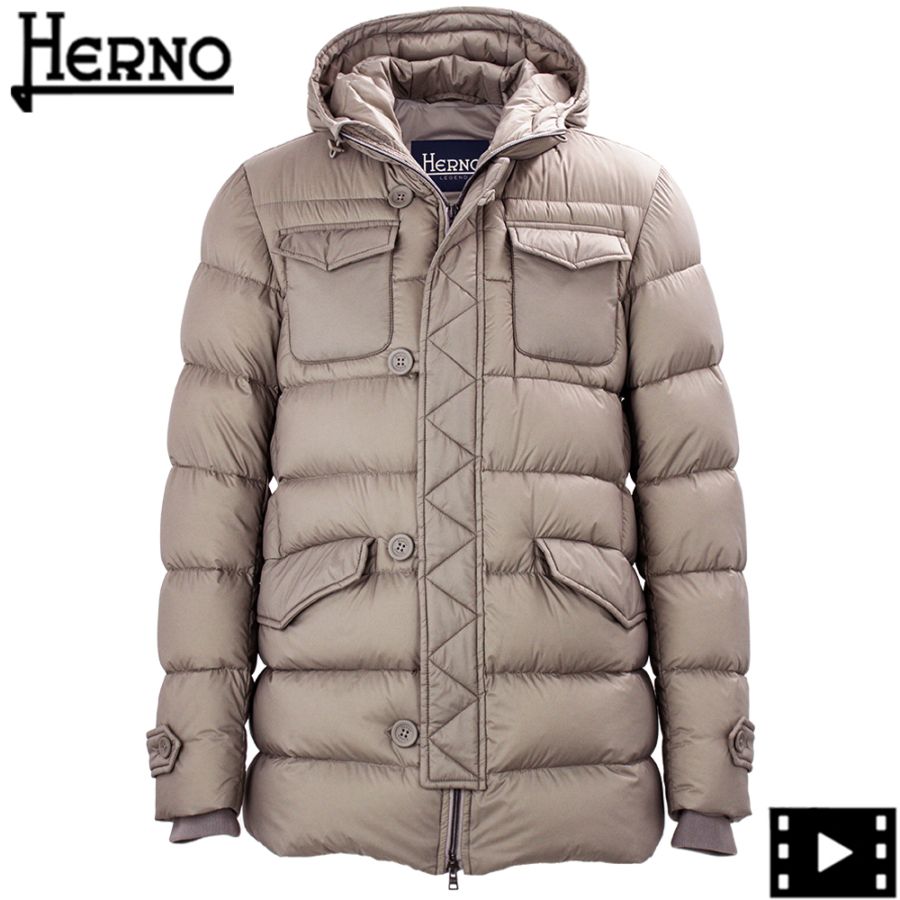 本日迄延長！HERNO　ダウンコート　マグマ　46 HERNO ヘルノ ダウンコート PI002118D 33344 レディース ウール