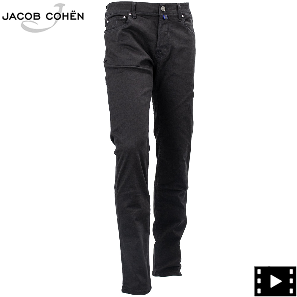 JACOB COHEN ヤコブ コーエン　スラックスパンツ　黒 メンズブランド,J,JACOB COHEN（ヤコブコーエン