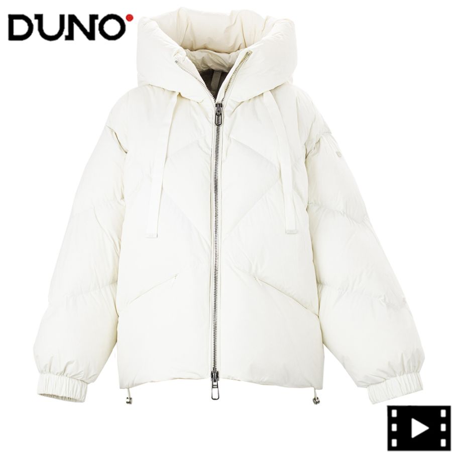 デュノ ダウン レディース ナイロン ショート丈 ダウンジャケット DUNO PEGGIE DUN 5259-PEGGIE01 0002 秋冬新作