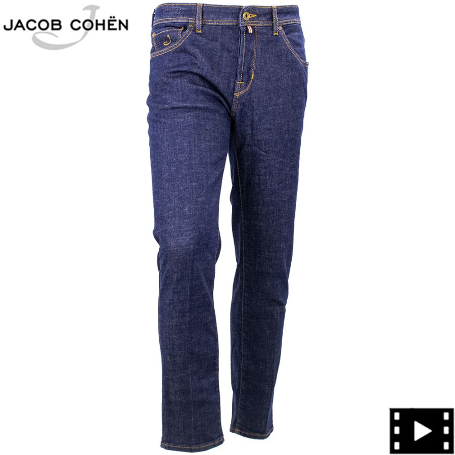 ヤコブコーエン デニム メンズ ストレッチ テーパードフィット デニム スコット JACOB COHEN SCOTT JCB JUM_QE015 100D 春夏新作