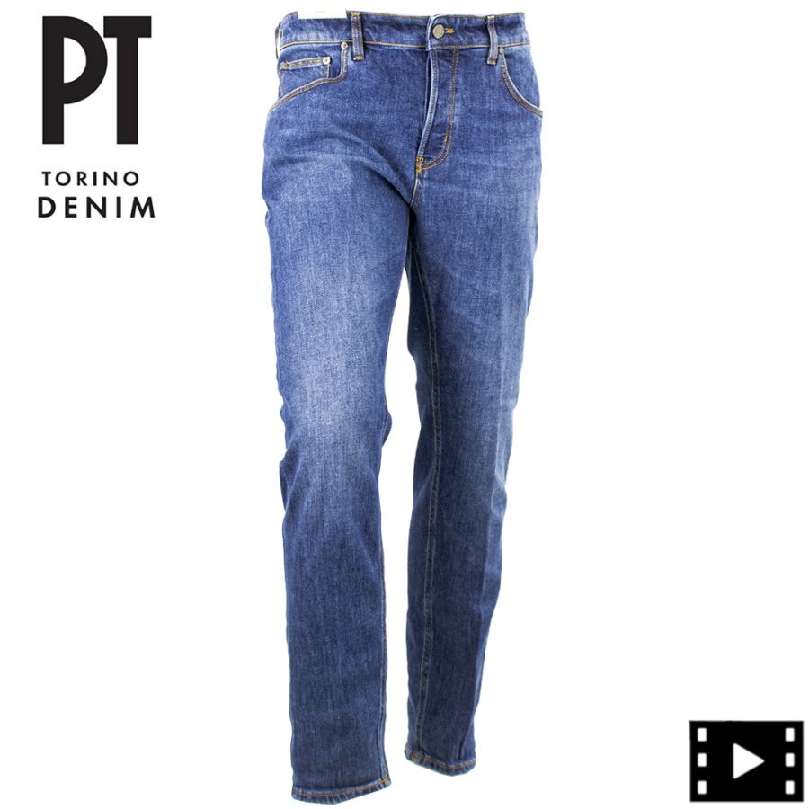 ピーティートリノデニム デニム メンズ ストレッチ テーパードデニム レゲエ PT TORINO DENIM REGGAE PTD C5TP05B0 TX1610 MI30 春夏新作