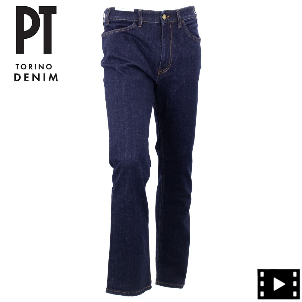 ピーティートリノデニム デニム メンズ ストレッチ テーパードデニム PT TORINO DENIM BAND PTD C5JP05Z0 AW0310 MN43 春夏新作